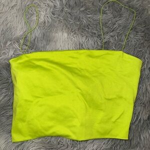 Neon Yellow Women's Top